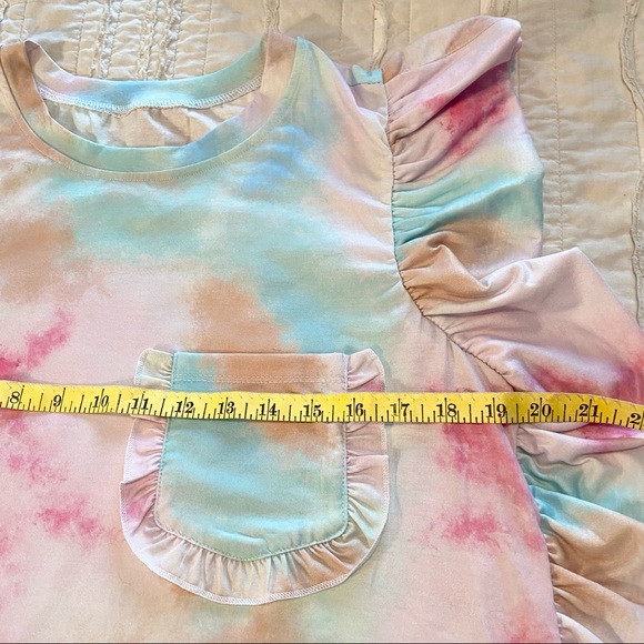 Ruffle Sleeve Top - NWOT - L - Picture 5 of 13